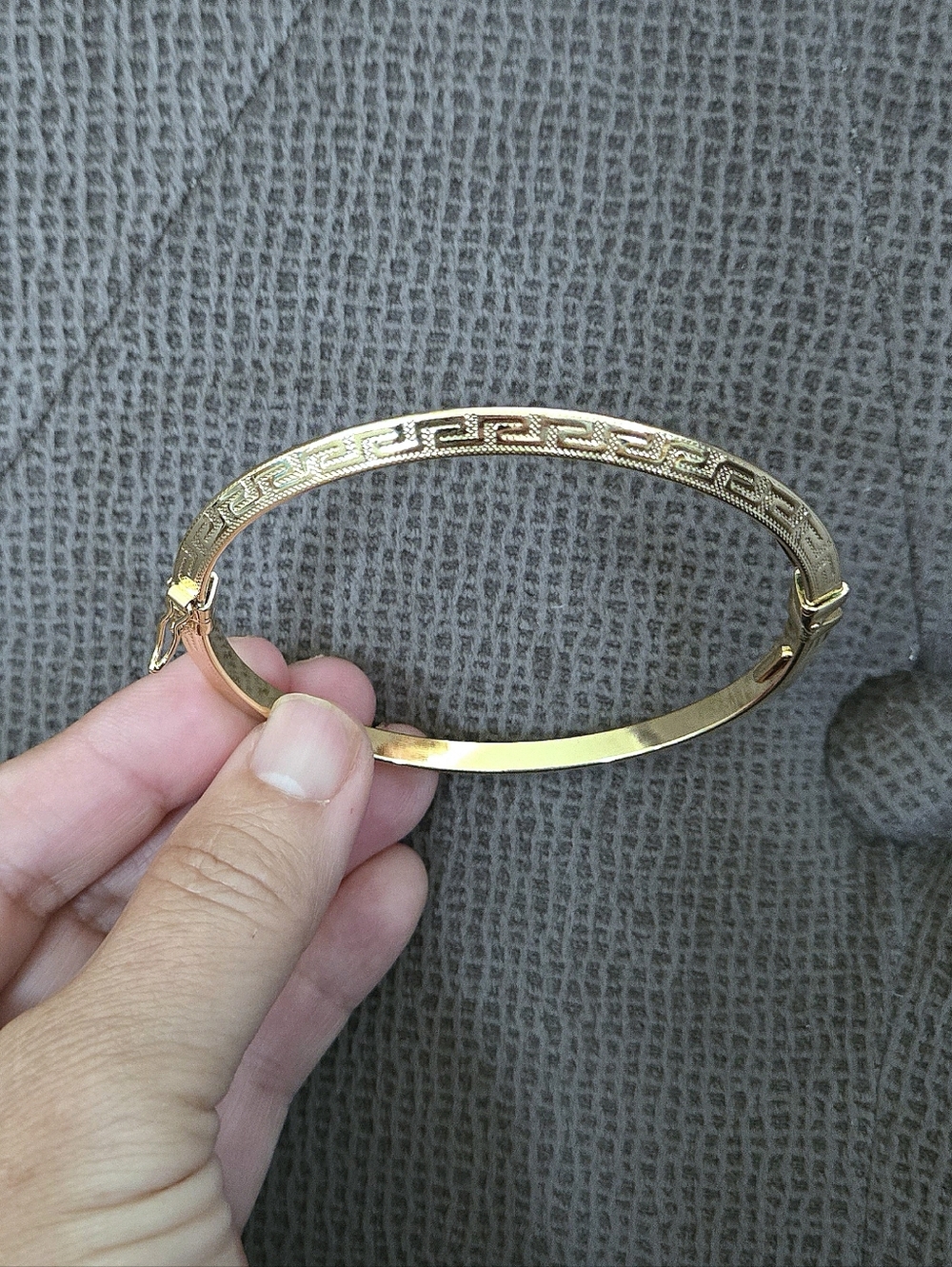 Mia Fiore Gold💛 Ridged Greek🇬🇷 Key🔑 Bracelet - NWT - Picture 16 of 16